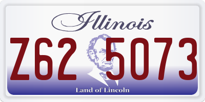 IL license plate Z625073