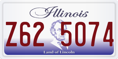 IL license plate Z625074