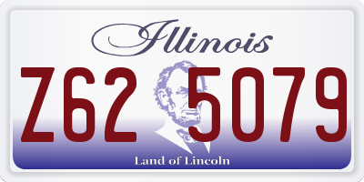 IL license plate Z625079