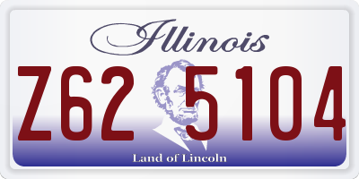 IL license plate Z625104