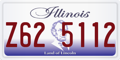 IL license plate Z625112