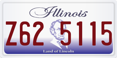 IL license plate Z625115
