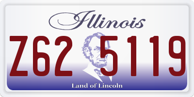 IL license plate Z625119