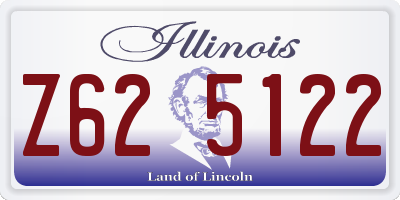 IL license plate Z625122
