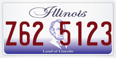 IL license plate Z625123