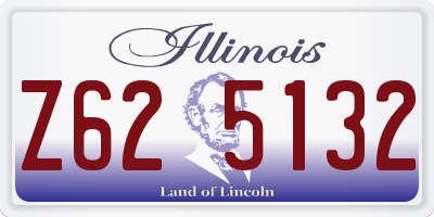 IL license plate Z625132