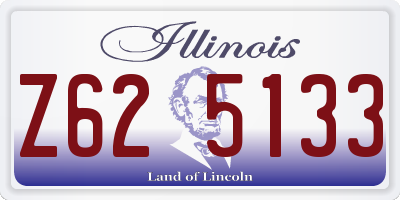IL license plate Z625133