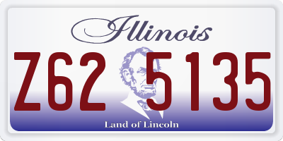 IL license plate Z625135