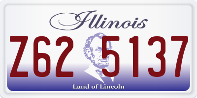 IL license plate Z625137