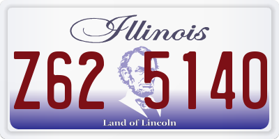 IL license plate Z625140