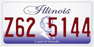 IL license plate Z625144
