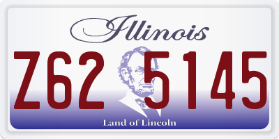 IL license plate Z625145