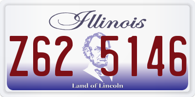 IL license plate Z625146