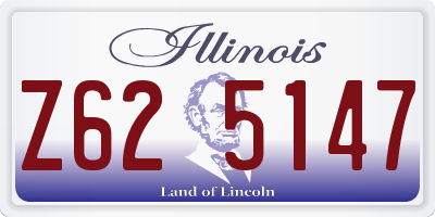 IL license plate Z625147