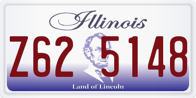 IL license plate Z625148