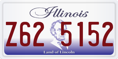 IL license plate Z625152
