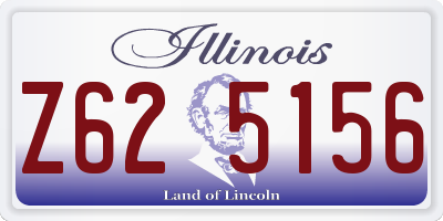IL license plate Z625156