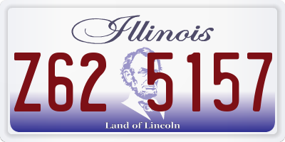IL license plate Z625157