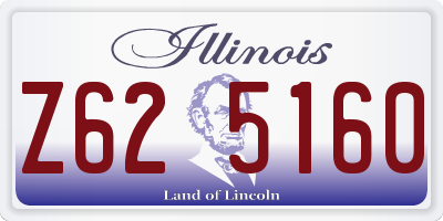 IL license plate Z625160