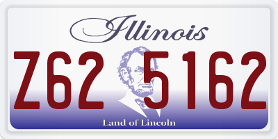 IL license plate Z625162