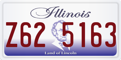 IL license plate Z625163