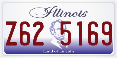 IL license plate Z625169
