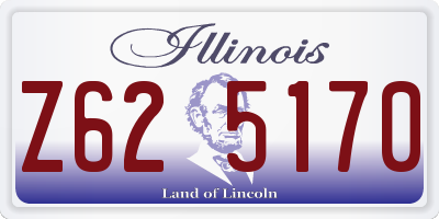 IL license plate Z625170