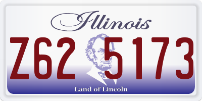 IL license plate Z625173
