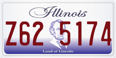 IL license plate Z625174