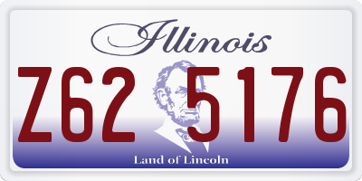 IL license plate Z625176