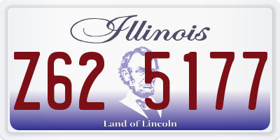 IL license plate Z625177