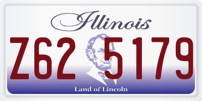 IL license plate Z625179
