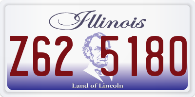 IL license plate Z625180