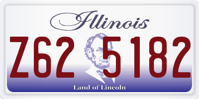 IL license plate Z625182
