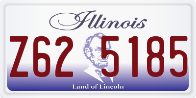 IL license plate Z625185