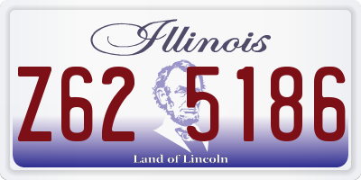 IL license plate Z625186