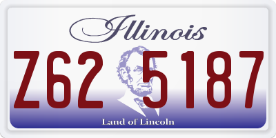 IL license plate Z625187