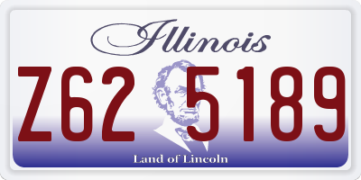 IL license plate Z625189