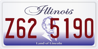 IL license plate Z625190