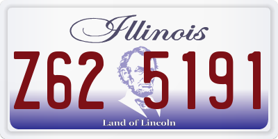 IL license plate Z625191