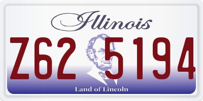 IL license plate Z625194