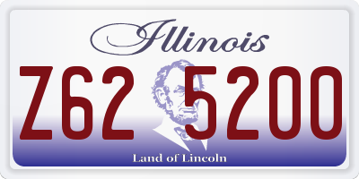 IL license plate Z625200