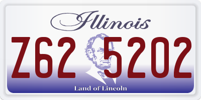 IL license plate Z625202