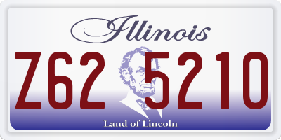 IL license plate Z625210