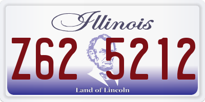 IL license plate Z625212