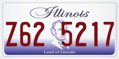 IL license plate Z625217