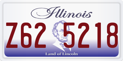 IL license plate Z625218