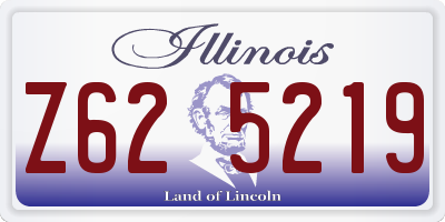 IL license plate Z625219