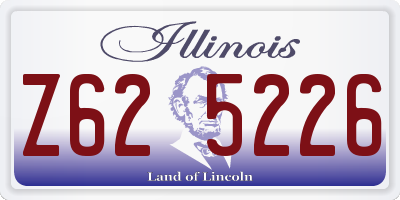 IL license plate Z625226