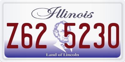 IL license plate Z625230